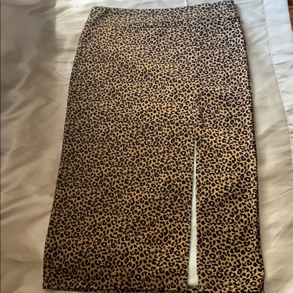 Cheetah skirt